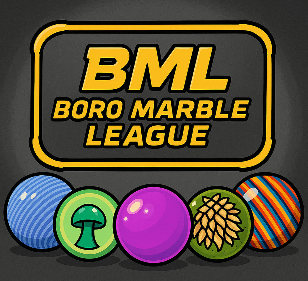 We race the marbles, too.