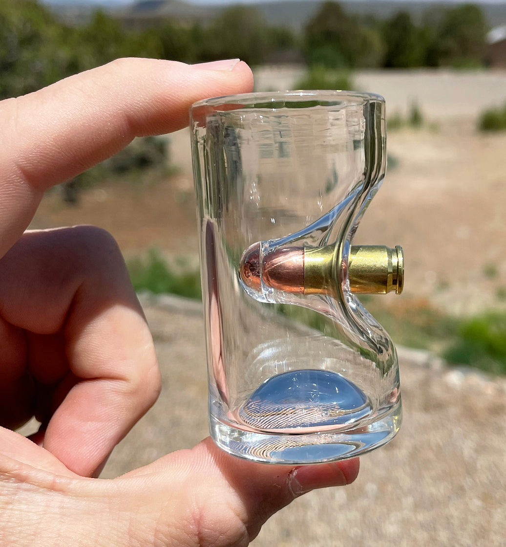 Full Cartridge "SHOT" Glass