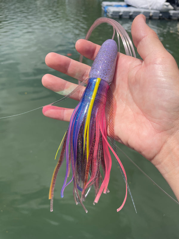 Purple Glass Trolling Lure