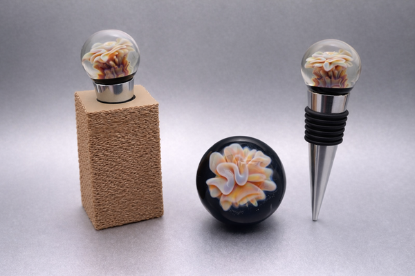 Striking Marble Wine Stopper